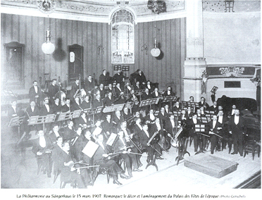 La Philharmonie en 1907